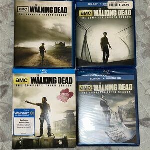 AMC The Walking Dead Complete Seasons 2-5 Blu-ray Set